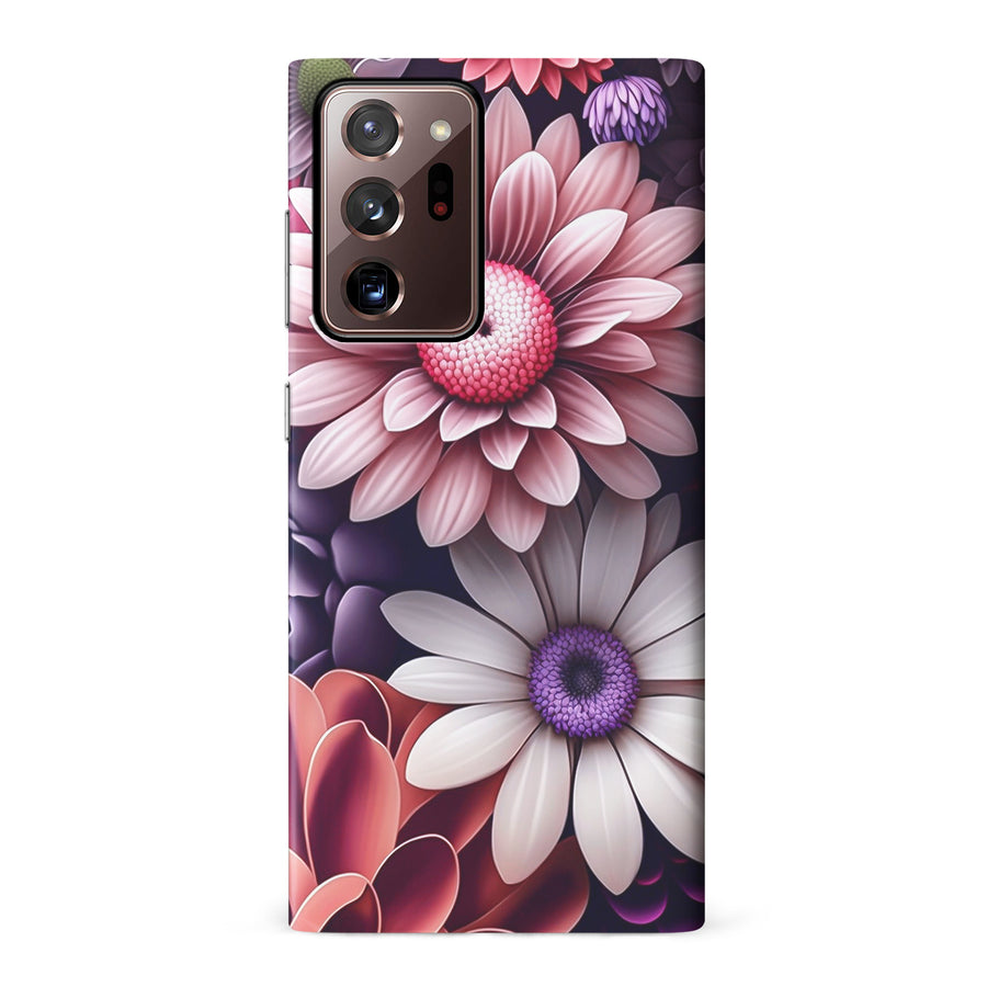 Samsung Galaxy Note 20 Ultra Daisy Phone Case in Purple