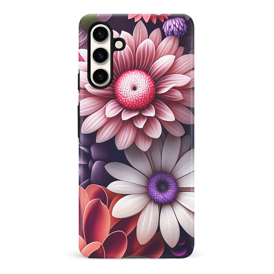 Samsung S23 FE Daisy Pattern Floral Phone Case