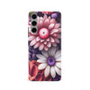 Samsung Galaxy S24 Daisy Phone Case in Purple
