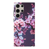 Samsung Galaxy S24 Ultra Cherry Blossom Phone Case in Purple