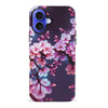 iPhone 16 Plus Cherry Blossom Phone Case in Purple