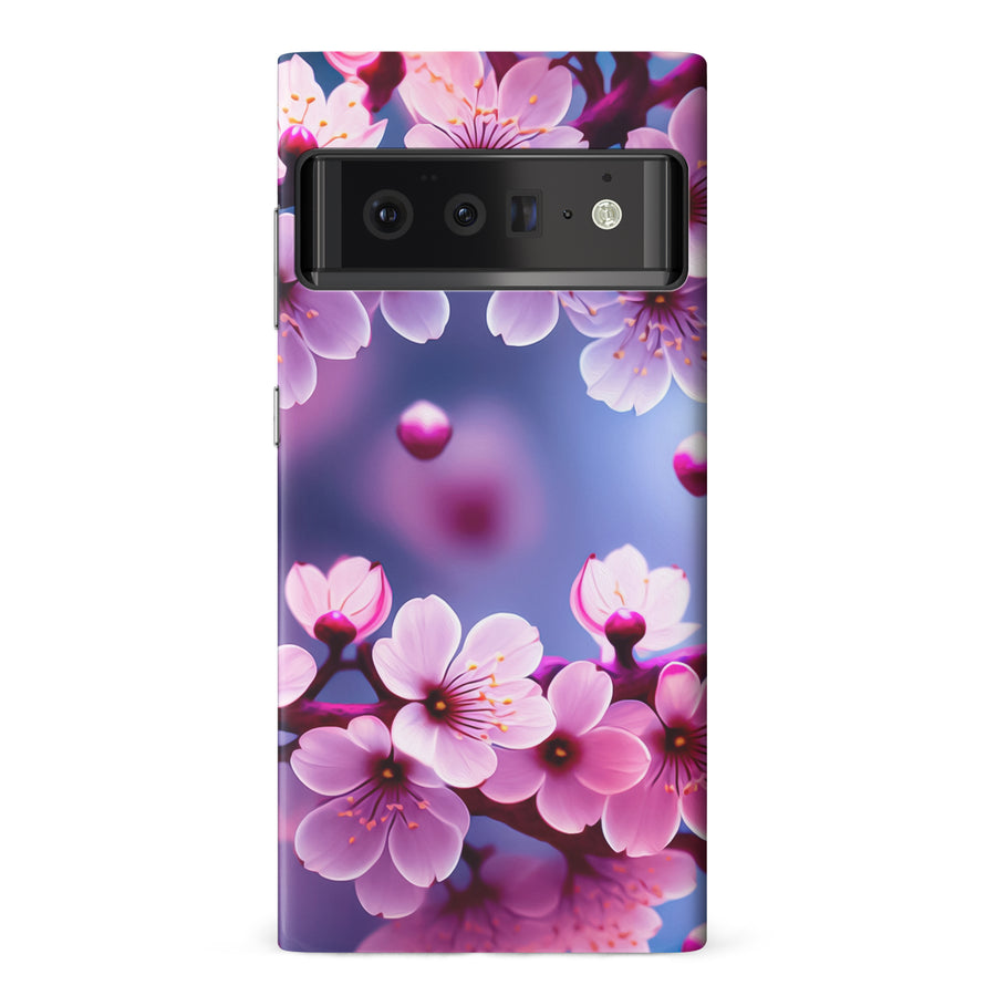 Google Pixel 6 Pro Sakura Phone Case in Purple