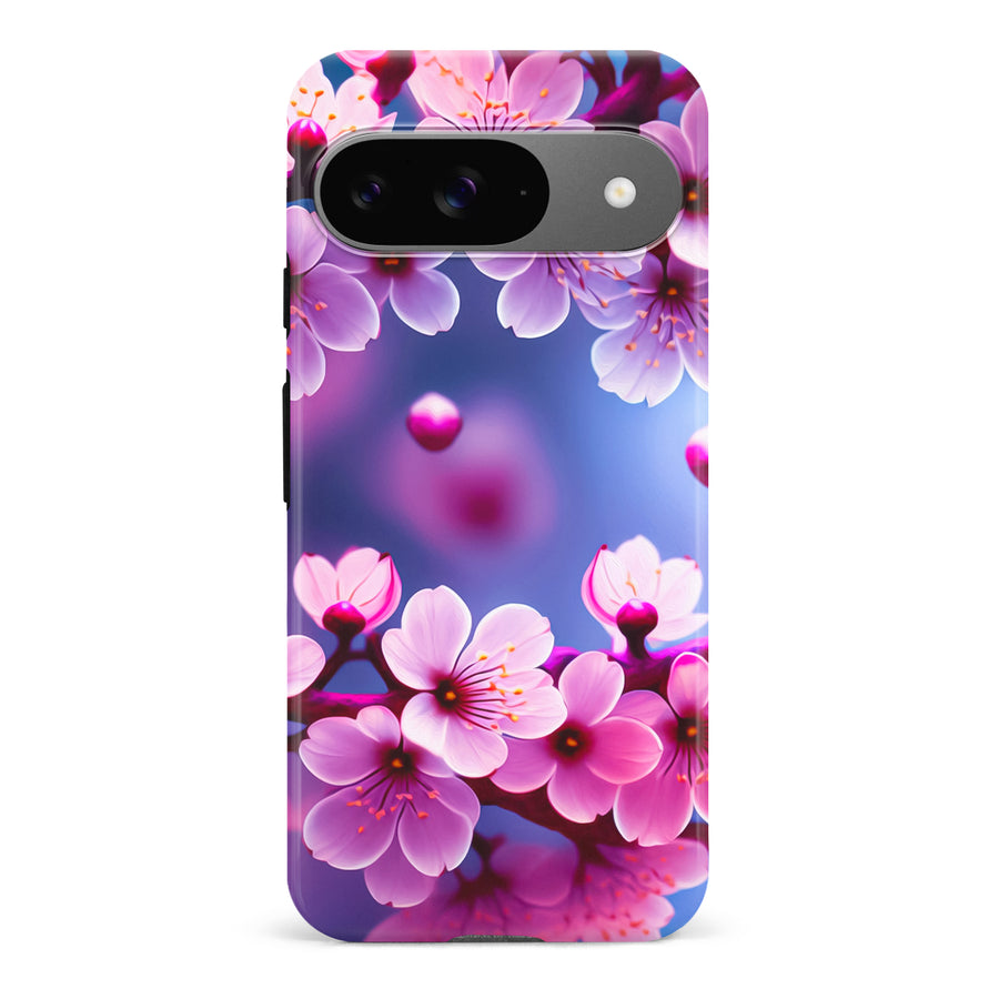 Google Pixel 9 Sakura Phone Case in Purple