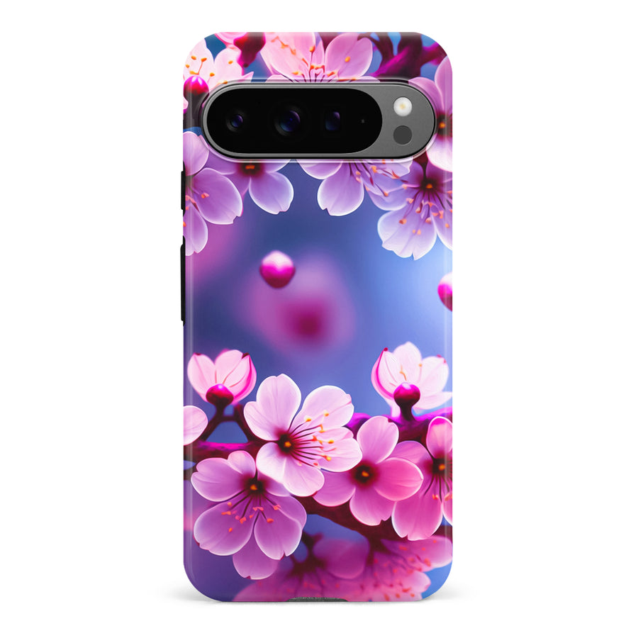 Google Pixel 9 Pro Sakura Phone Case in Purple