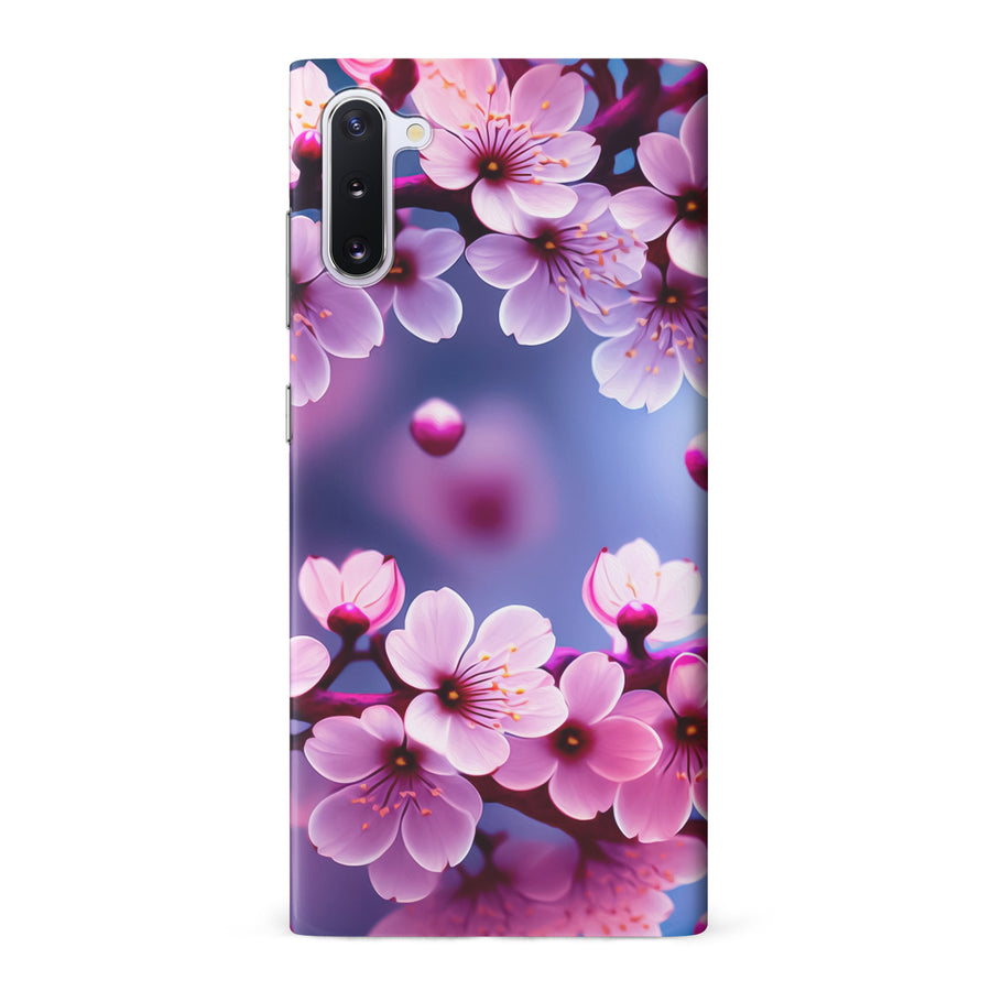 Samsung Galaxy Note 10 Sakura Phone Case in Purple
