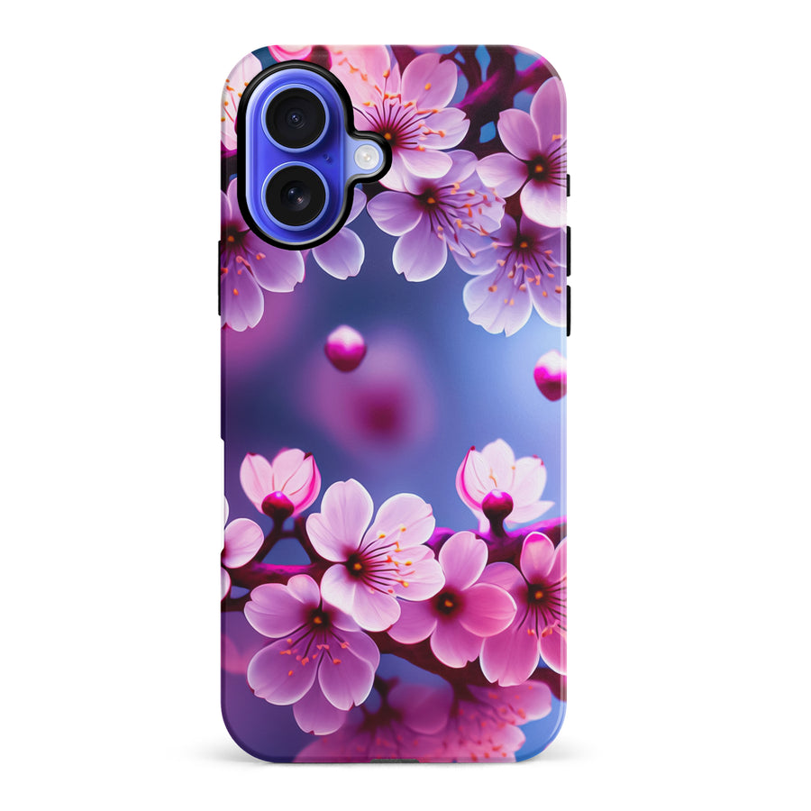 iPhone 16 Plus Sakura Phone Case in Purpleu