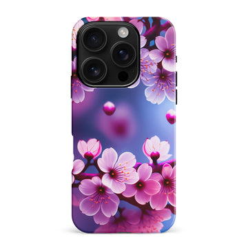 iPhone 16 Pro Max Sakura Phone Case in Purple