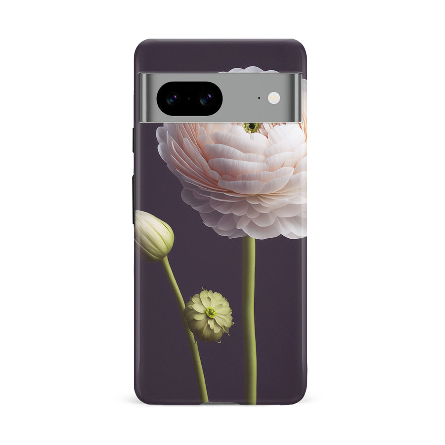 Google Pixel 8A Persian Buttercup Phone Case in Black