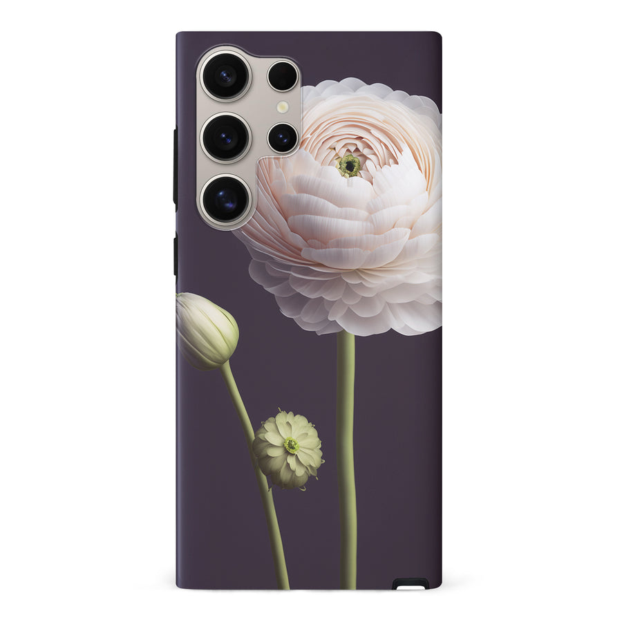 Samsung Galaxy S24 Ultra Persian Buttercup Phone Case in Black