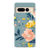 Google Pixel 7 Pro Hibiscus Phone Case in Blue