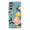 Samsung Galaxy S23 FE Hibiscus Phone Case in Blue