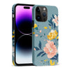 iPhone 15 Pro Max Hibiscus Phone Case in Blue