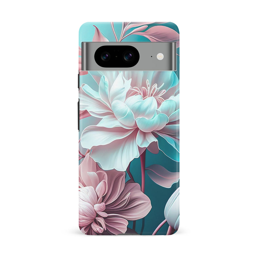 Google Pixel 8 Blossom Phone Case in Green