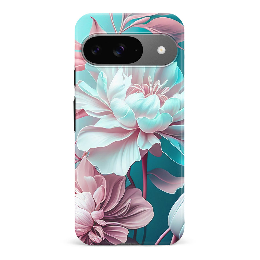 Google Pixel 9 Blossom Phone Case in Green