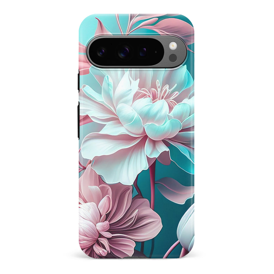 Google Pixel 9 Pro Blossom Phone Case in Green