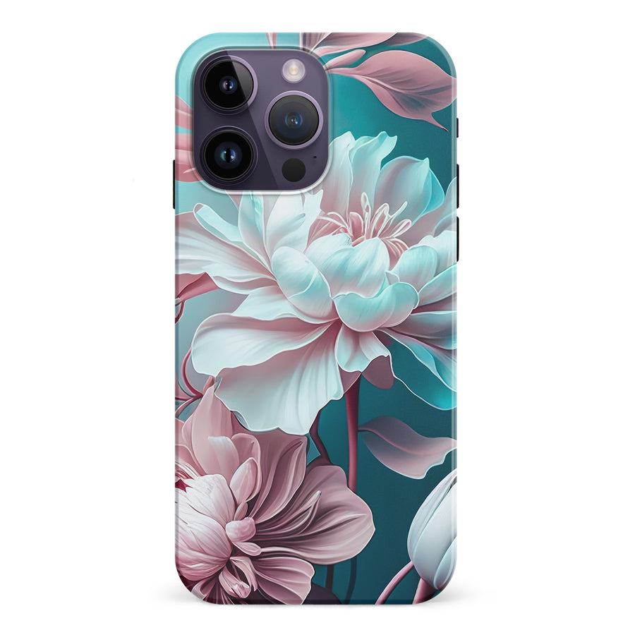 iPhone 15 Pro Blossom Phone Case in Green