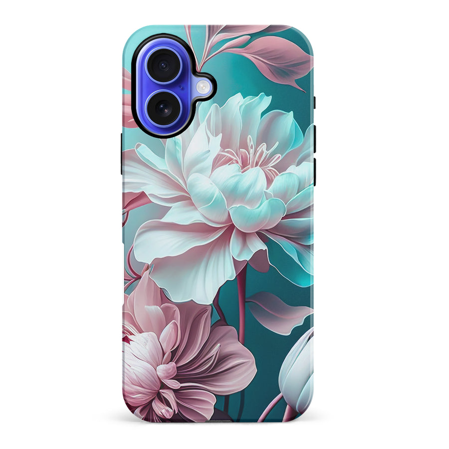 iPhone 16 Plus Blossom Phone Case in Green