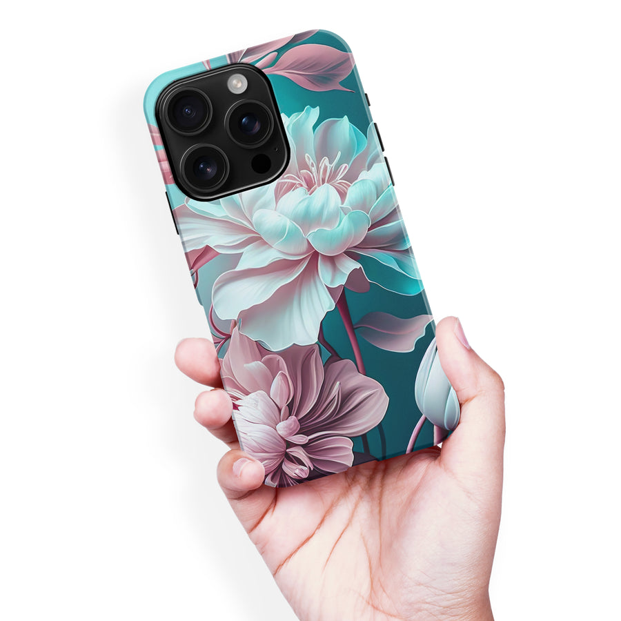 iPhone 16 Pro Max Blossom Phone Case in Green