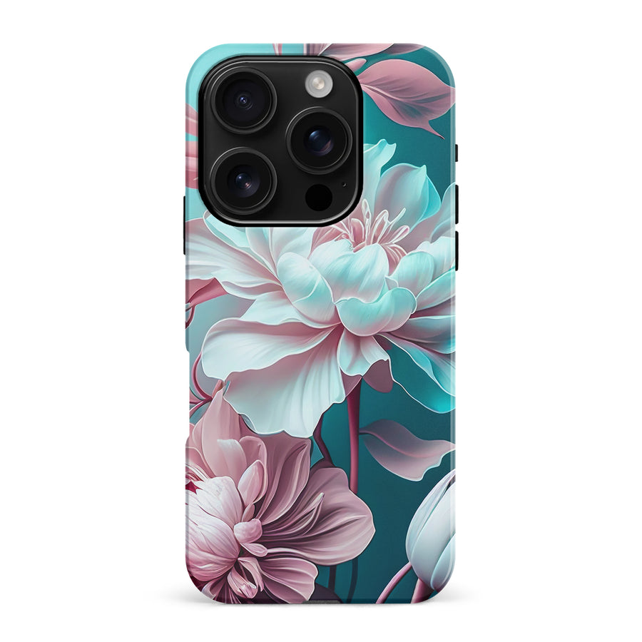 iPhone 16 Pro Max Blossom Phone Case in Green