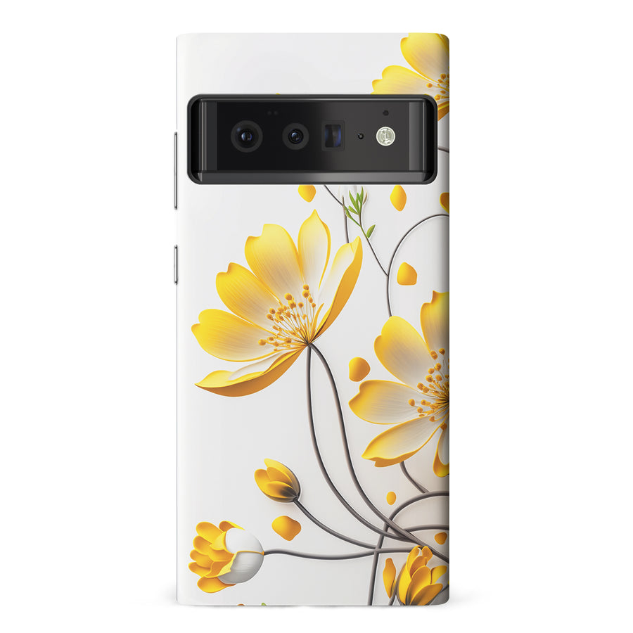 Google Pixel 6 Pro Cosmos Phone Case in White