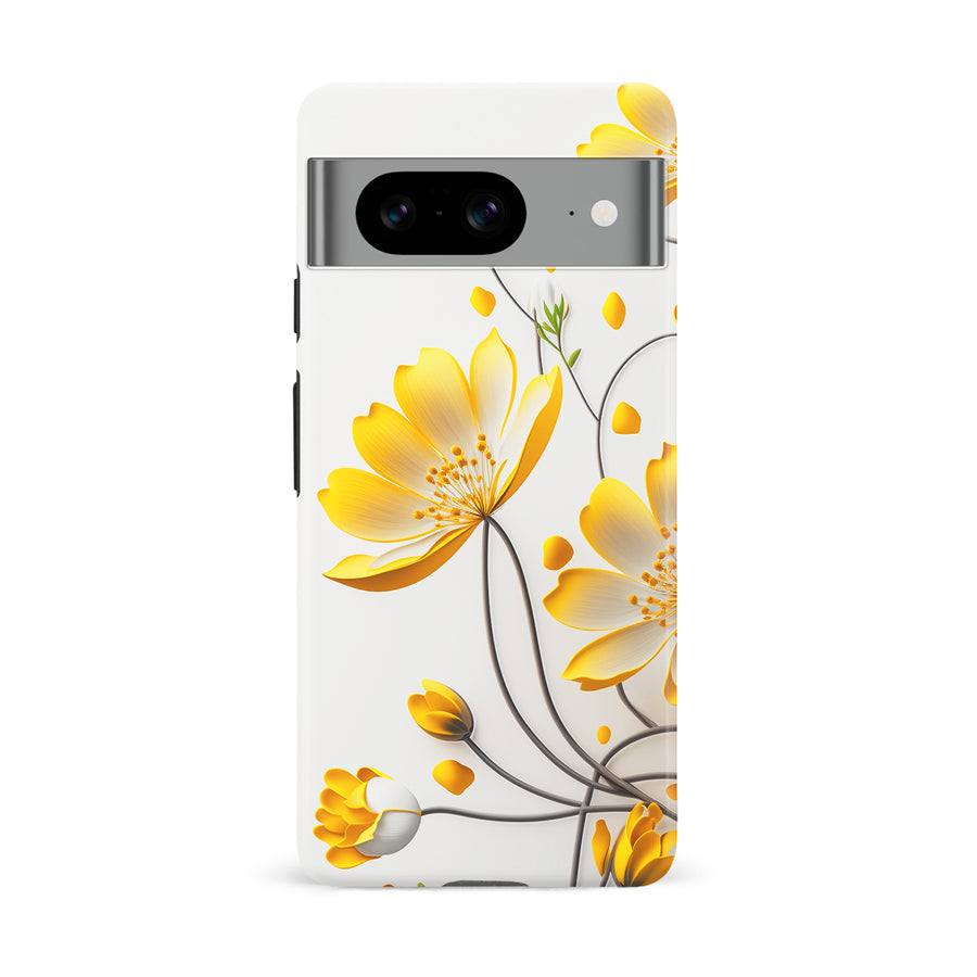 Google Pixel 8 Cosmos Phone Case in White