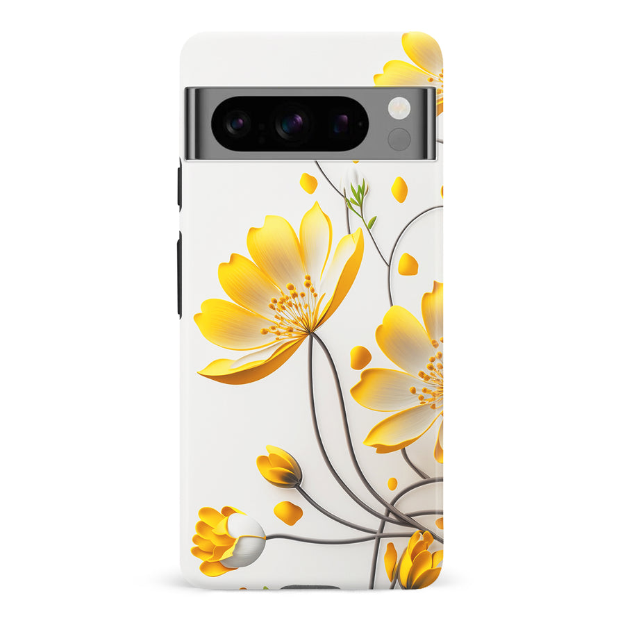 Google Pixel 8 Pro Cosmos Phone Case in White