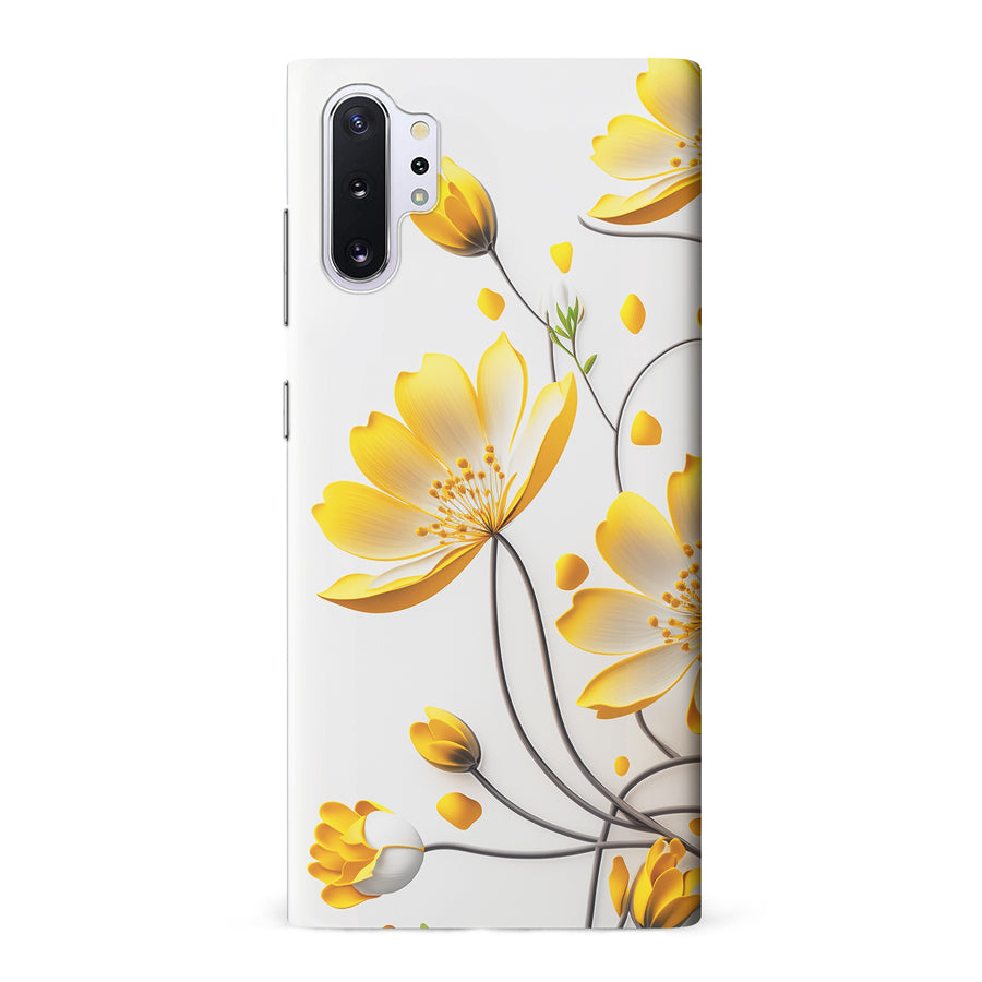Samsung Galaxy Note 10 Plus Cosmos Phone Case in White