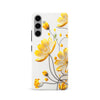 Samsung Galaxy S24 Cosmos Phone Case in White