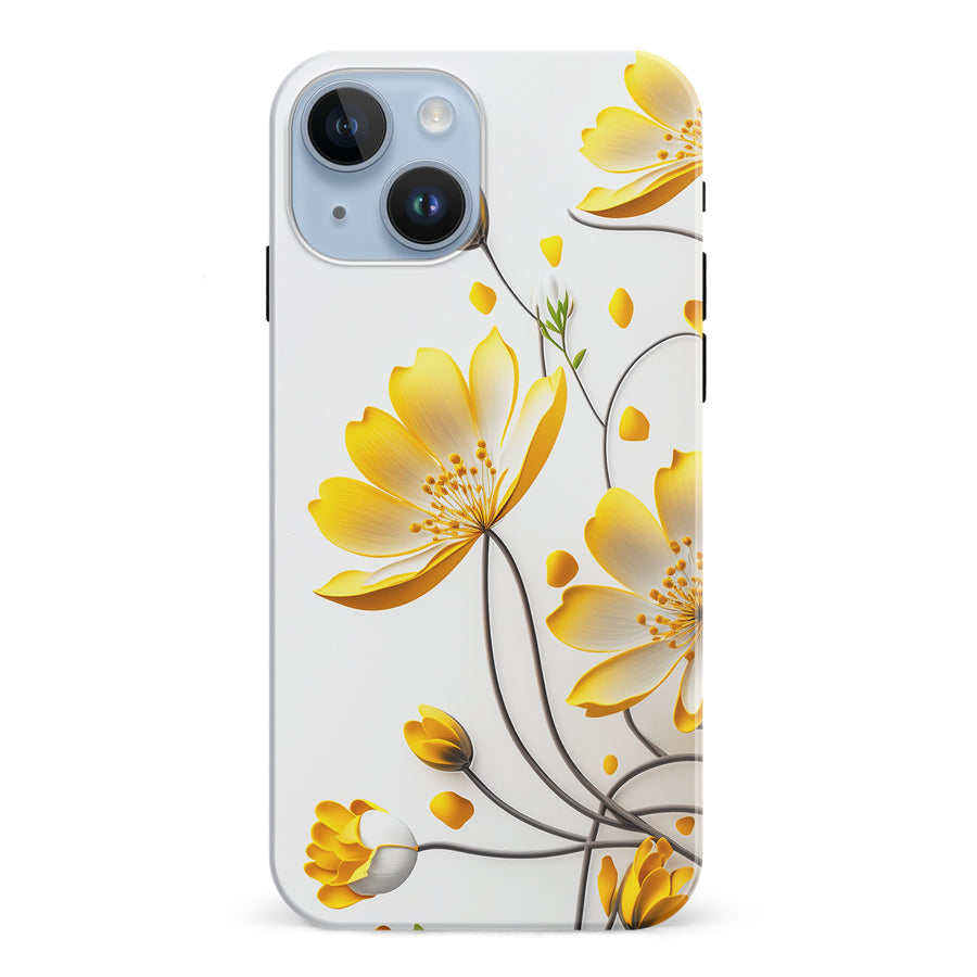 iPhone 15 Cosmos Phone Case in White