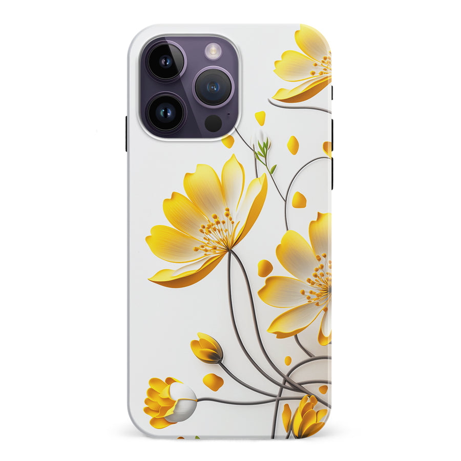 iPhone 15 Pro Cosmos Phone Case in White