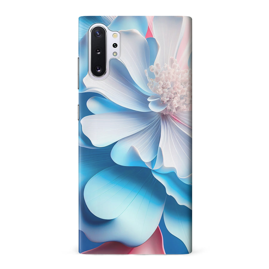 Samsung Galaxy Note 10 Plus Blossom Phone Case in Blue