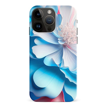 iPhone 15 Pro Max Blossom Phone Case in Blue