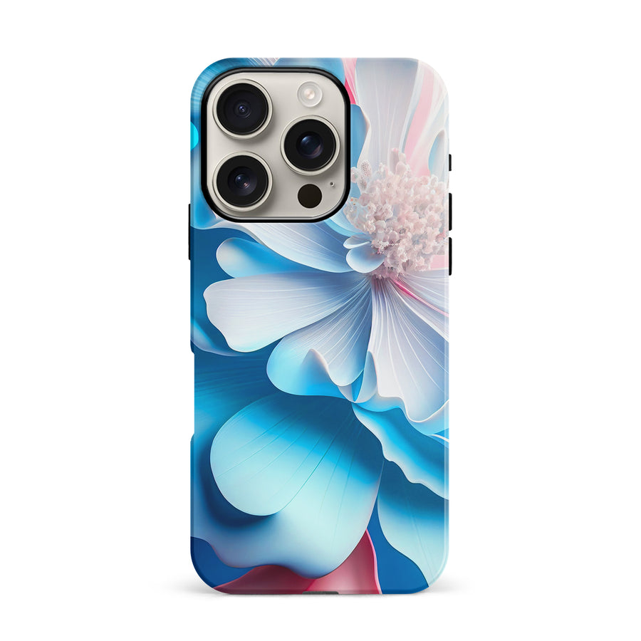 iPhone 16 Pro Blossom Phone Case in Blue