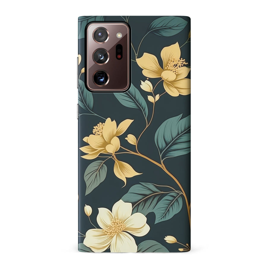 Samsung Galaxy S10 Floral Phone Case in Green