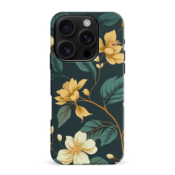 iPhone 16 Pro Max Floral Phone Case in Green