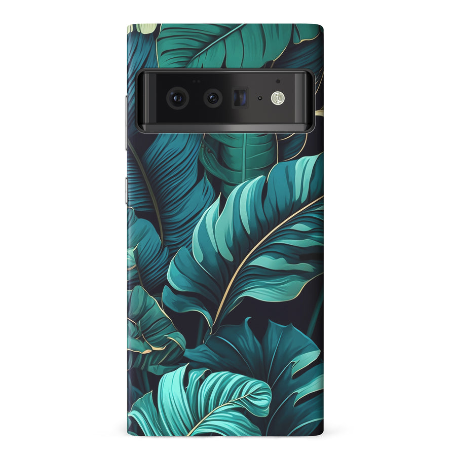 Google Pixel 6 Pro Floral Phone Case in Green
