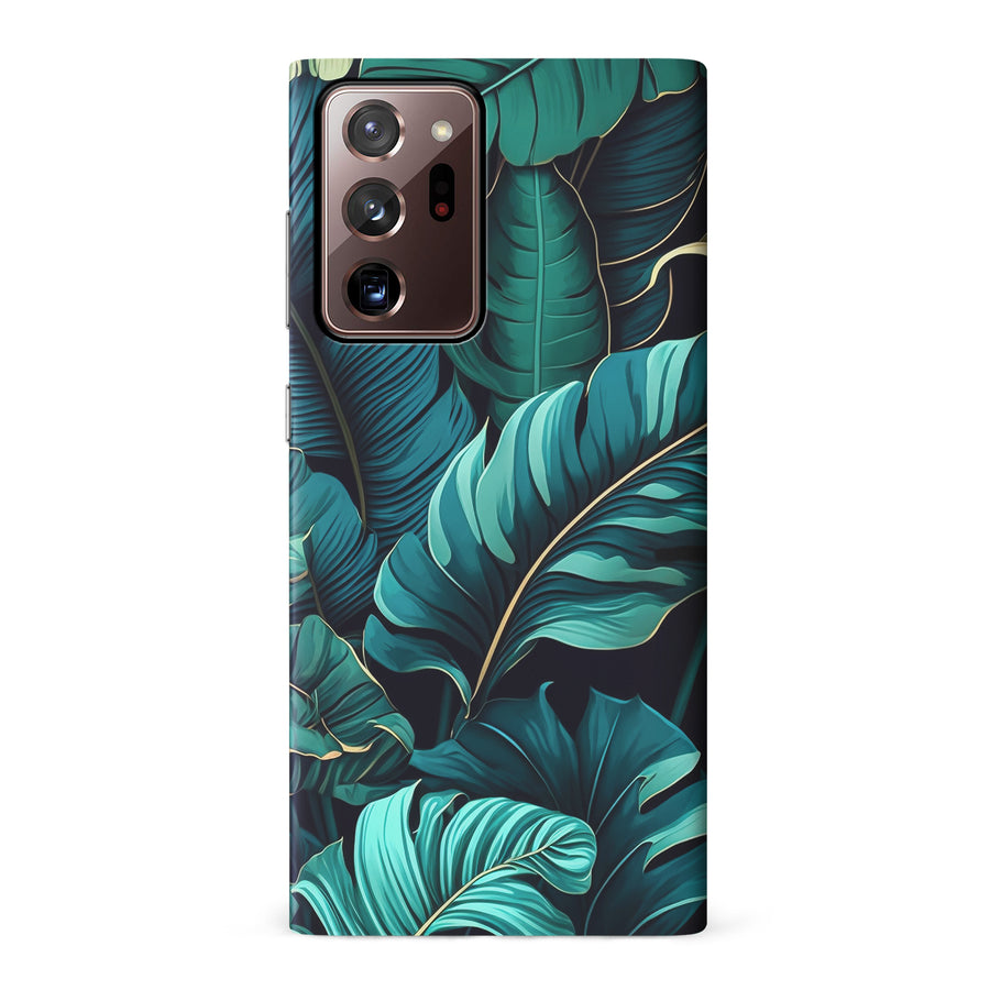 Samsung Galaxy Note 20 Ultra Floral Phone Case in Green