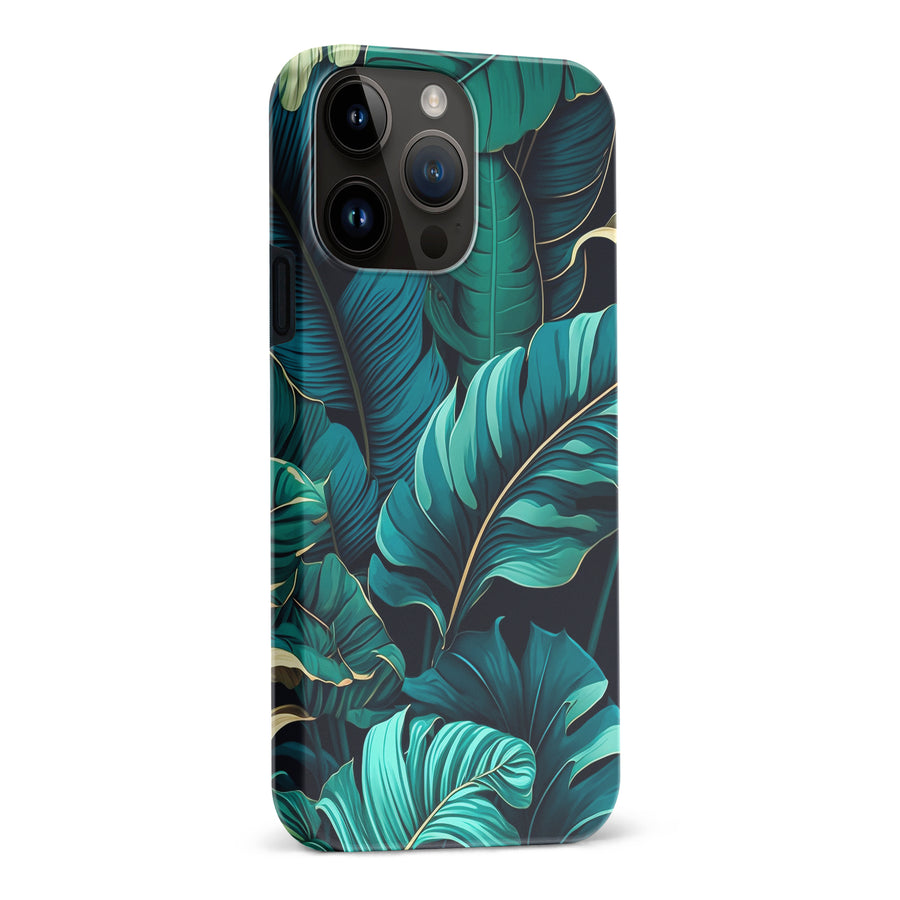 iPhone 15 Pro Max Floral Phone Case in Green