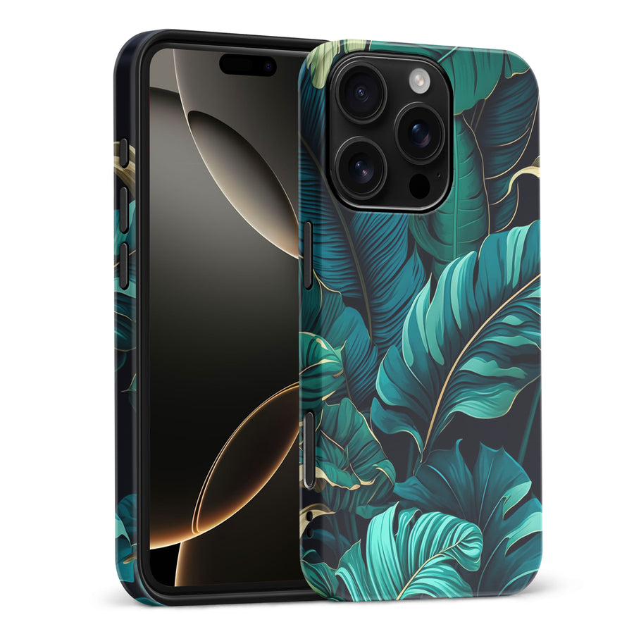 iPhone 16 Pro Max Floral Phone Case in Green