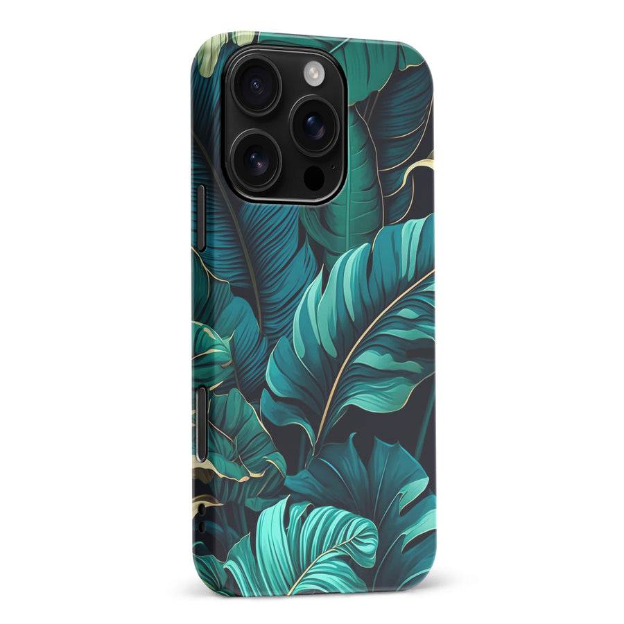 iPhone 16 Pro Max Floral Phone Case in Green