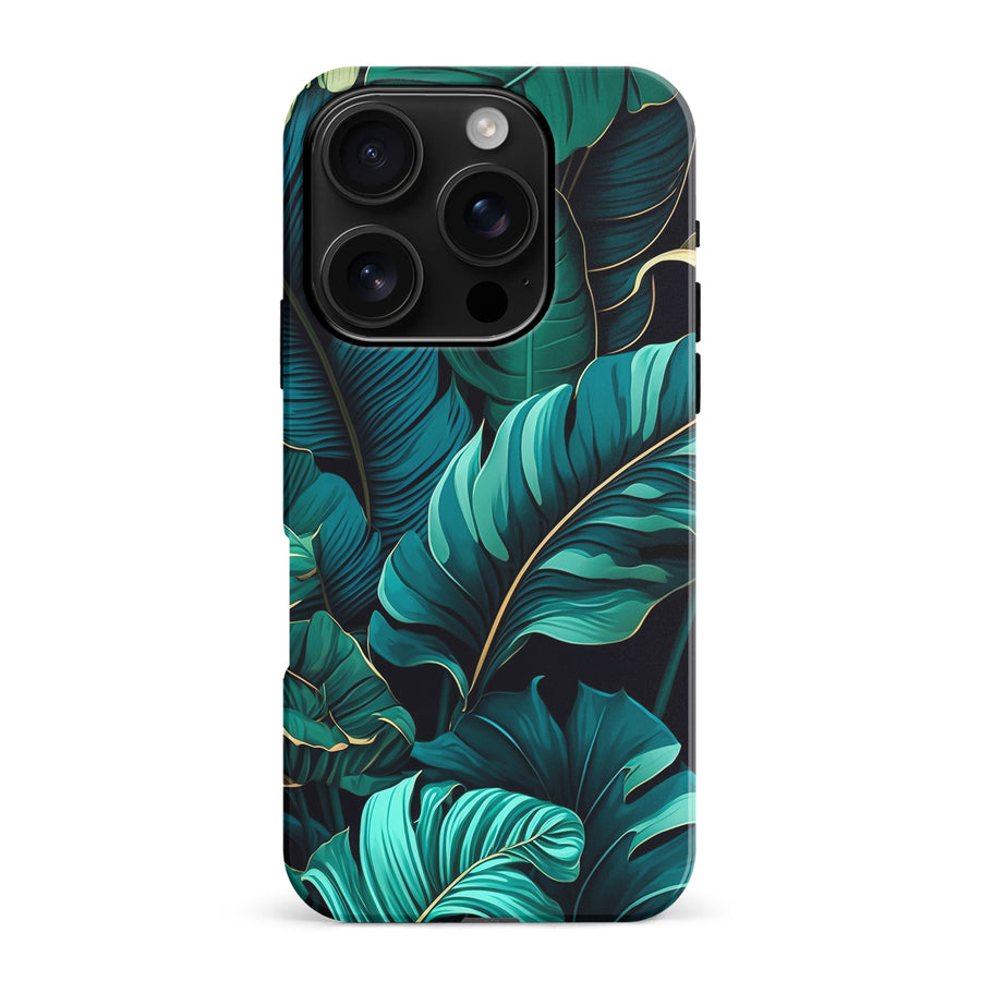 iPhone 16 Pro Max Floral Phone Case in Green