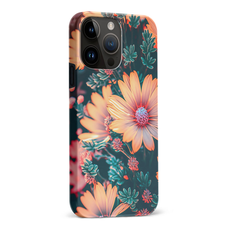iPhone 15 Pro Max Floral Phone Case in Orange