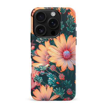 iPhone 16 Pro Max Floral Phone Case in Orange