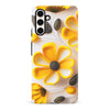 Samsung Galaxy 23 FE Black-Eyed Susan Phone Case in White