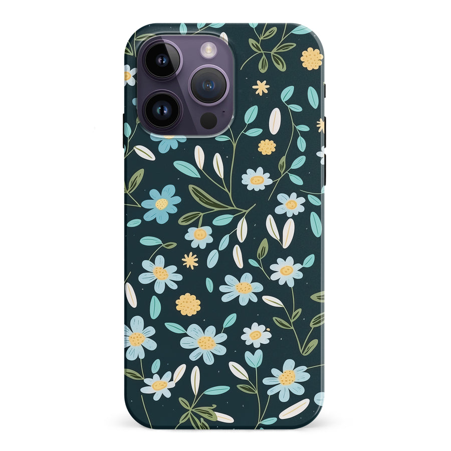 iPhone 15 Pro Daisy Phone Case in Green