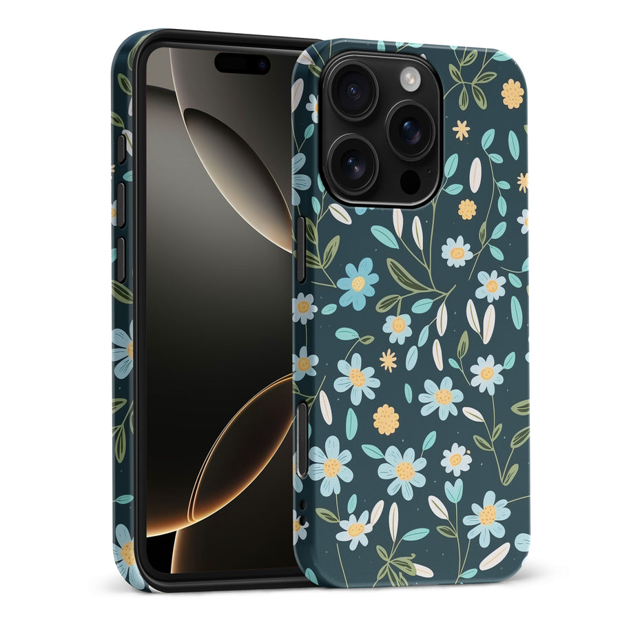 iPhone 16 Pro Max Daisy Phone Case in Green