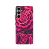 Samsung Galaxy S24/S25 Rose Phone Case in Magenta