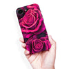 Magenta Rose Floral Phone Case