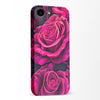 Magenta Rose Floral Phone Case