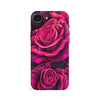 Magenta Rose Floral Phone Case